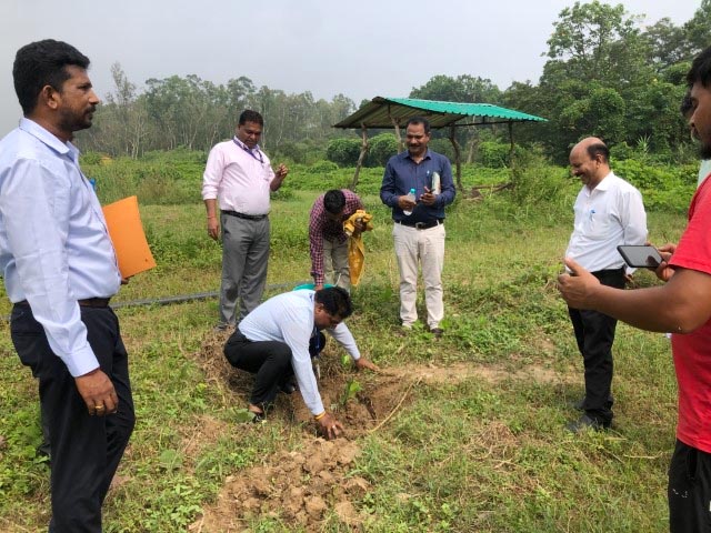 ICAR-IISWC, Dehradun and IFFCO, Dehradun organised a program of Plantation Drive and Agri Drone Demonstration at the
Research Farm, Selakui on September 13, 2023 ICAR-IISWC, Dehradun and IFFCO, Dehradun organised a program of Plantation Drive and Agri Drone Demonstration at the
Research Farm, Selakui on September 13, 2023